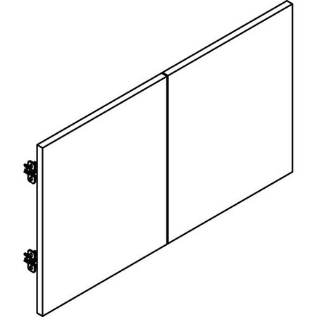 Groupe Lacasse Door, f/ Hutch with Open Back, 30inWx16inDx5/8inH, Sahara LASCANEA60P2R